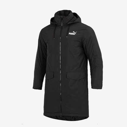 Puma/彪马官方正品当季新款男女运动中长款休闲羽绒服673647-01