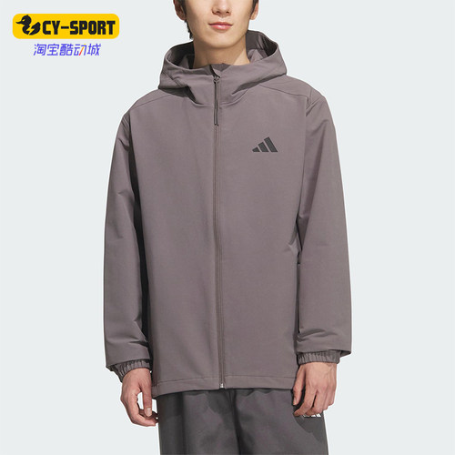 Adidas/阿迪达斯正品V SFT SHELL JK男女休闲运动连帽外套KF5227