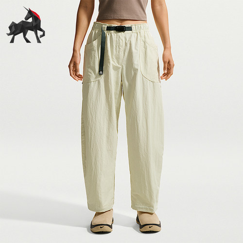Nike/耐克正品ACG Dolomiti女士简约拒水梭织宽松长裤IF0142-020