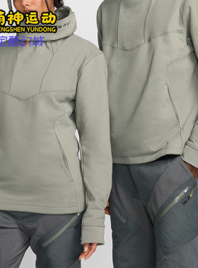 Nike/耐克正品 ISPA 男女运动连帽长袖卫衣套头衫FJ7351-053