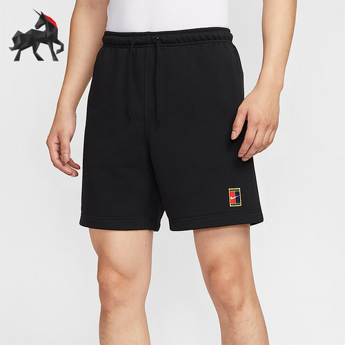 Nike/耐克正品夏季男士透气针织网球经典训练运动短裤HM6769-010
