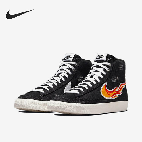 Nike/耐克正品Cleveland男士运动帆布中帮休闲轻便板鞋DQ7635-001