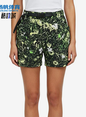 Nike/耐克正品ACGDOLOMITIAOP新款女黑绿色经典短裤II0942-317