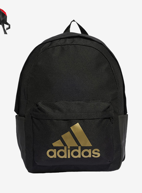 Adidas/阿迪达斯正品黑色男女通勤大容量轻便休闲双肩包IL5812