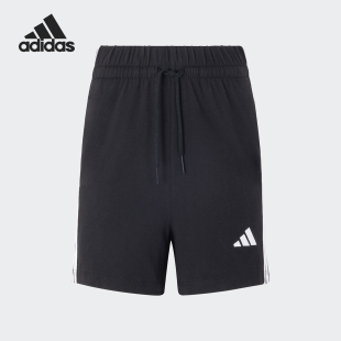 Adidas/阿迪达斯正品W 3S SJ SHO女士针织运动休闲短裤JY8574