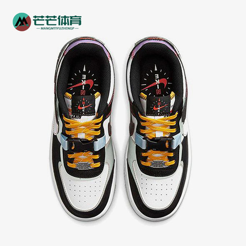 Nike/耐克正品Air Force 1女士运动耐磨厚底休闲板鞋DC2542-001