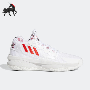 8男子运动休闲篮球鞋 DAME GY0384 春季 Adidas阿迪达斯正品