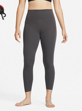 Nike/耐克正品新款女灰色跑步训练瑜伽修身经典紧身裤CJ3802-254