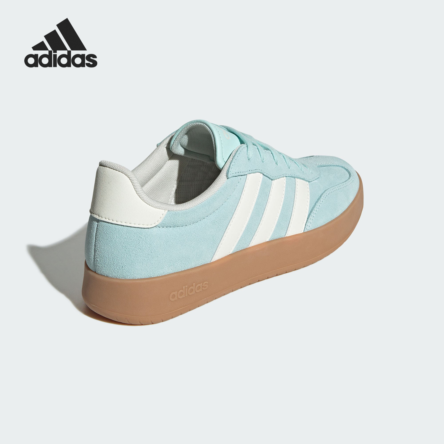 Adidas/阿迪达斯官方正品BARREDA男女运动低帮轻便休闲板鞋JQ4238