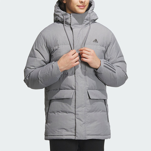 阿迪达斯正品男子运动羽绒服