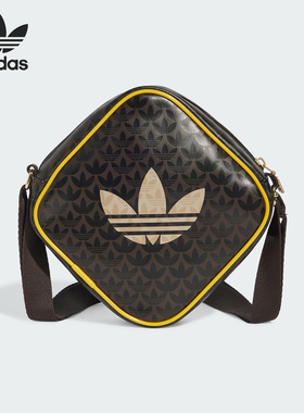 Adidas/阿迪达斯官方正品三叶草男女同款时尚印花休闲包JD5374