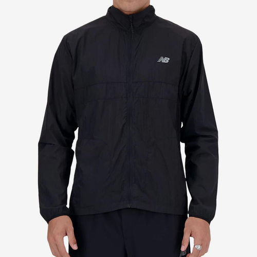 New Balance新百伦正品男防风防水拉链立领夹克MJ41276-BK
