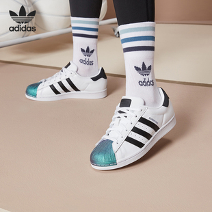 Adidas/阿迪达斯正品春季新款三叶草中性运动休闲板鞋FW6387