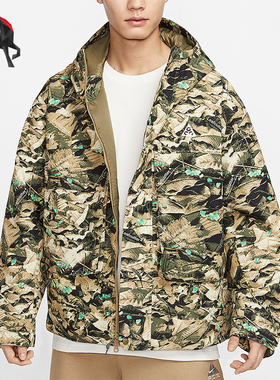 Nike/耐克正品2025新款男士经典户外运动保暖连帽棉服HJ2488-297