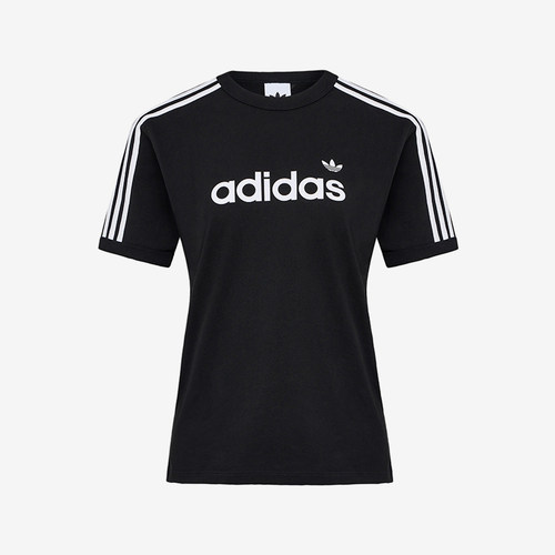 Adidas/阿迪达斯正品三叶草LINEART-SHIRT新款经典短袖T恤HZ9542
