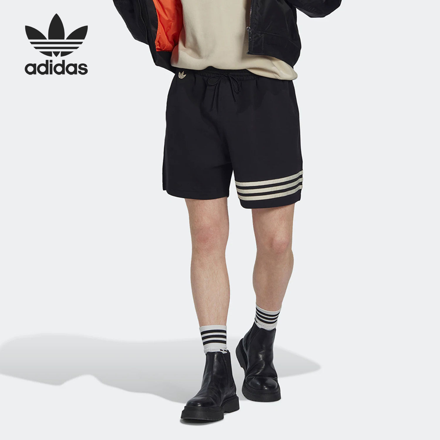 Adidas/阿迪达斯正品 NEW C SHORTS 三叶草男子短裤 HN6594