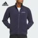 Adidas 户外保暖抓绒外套IR8338 ZIP男士 阿迪达斯正品 FULL