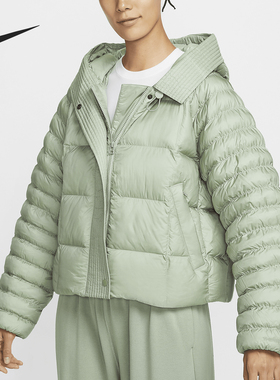 Nike/耐克正品秋冬女士运动保暖时尚户外休闲棉服FB8730-370
