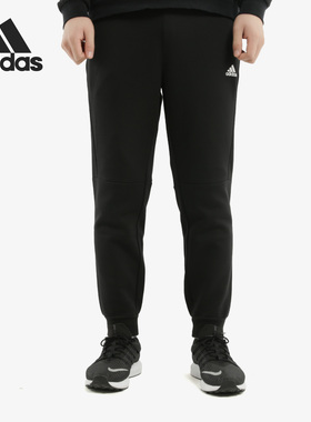 Adidas/阿迪达斯官方正品男子舒适透气运动休闲针织长裤 EH3769