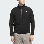 阿迪达斯正品 2025冬季 款 Adidas 男士 日常立领高尔夫外套JM2141