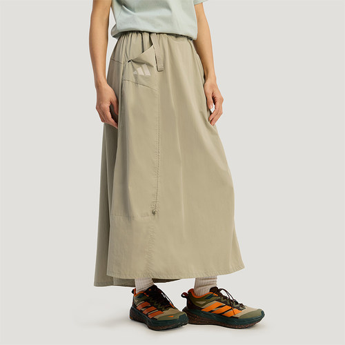 Adidas/阿迪达斯正品XPLORIC SKIRT女士凉感户外风半身裙KD4417