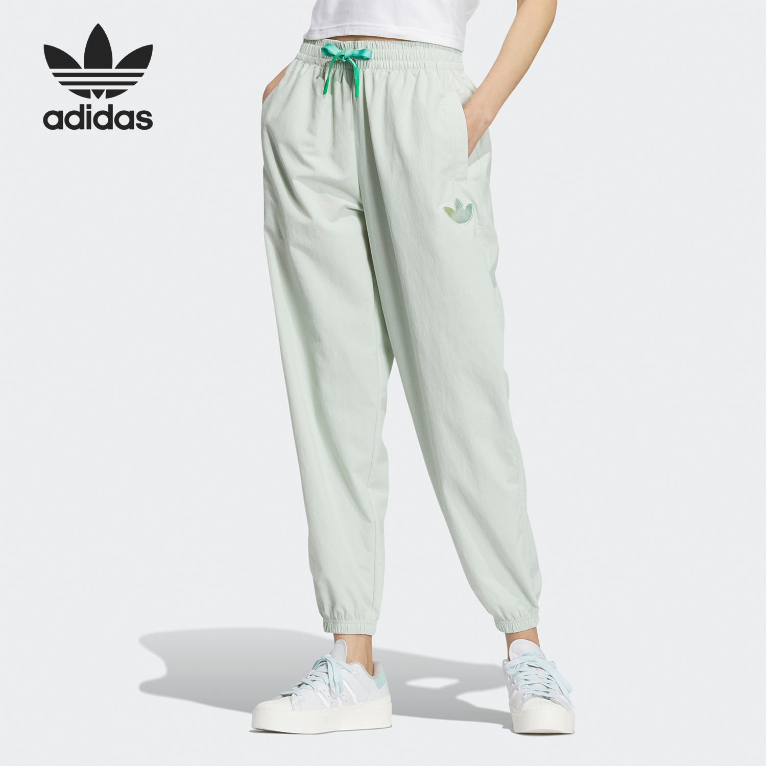 阿迪达斯正品女子运动长裤