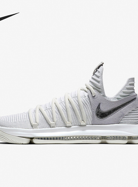 Nike/耐克正品ZOOM KD10男士轻便透气实战篮球鞋897816-100