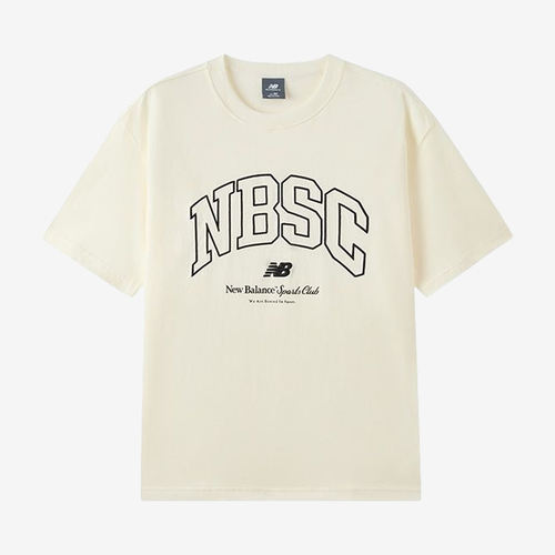 New Balance新百伦正品男圆领透气字母短袖T恤NEF31341-IV