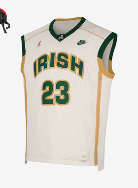 Nike/耐克正品2025男士V领套头透气经典篮球背心T恤IF0292-133