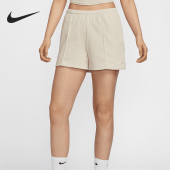 耐克正品 HF6941 新款 毛圈针织休闲短裤 104 女士中腰法式 Nike
