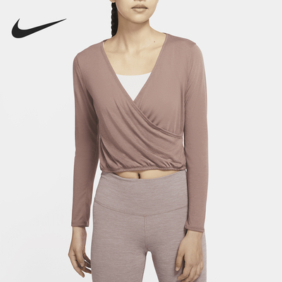 Nike/耐克正品当季新款女子休闲舒适运动训练长袖体恤CU6291