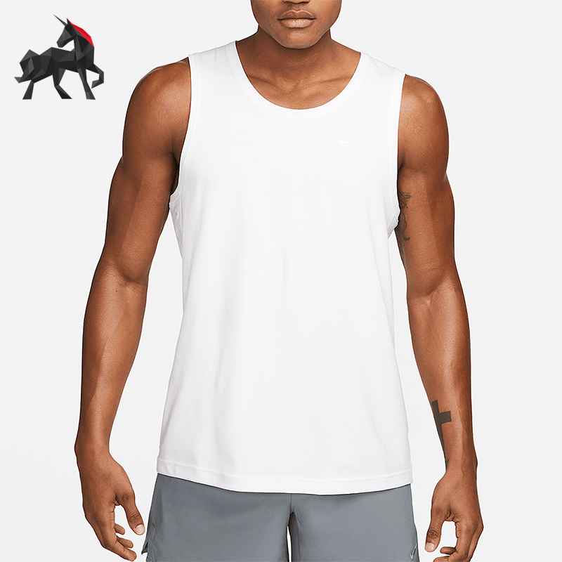 Nike/耐克正品Dri FIT Primary男士透气健身背心T恤DV9833-100