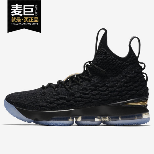 耐克正品lebron运动黑金篮球鞋