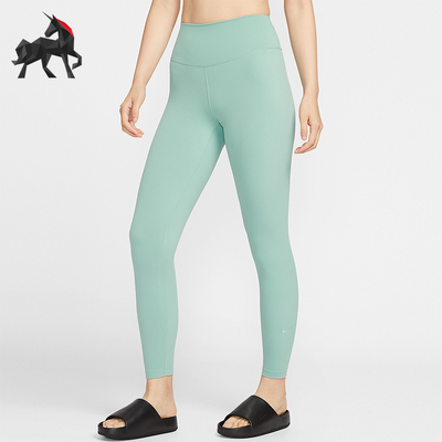耐克女士高腰九分紧身裤