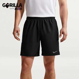 Nike/耐克夏季男士轻薄高弹百搭休闲运动五分针织短裤 IF2057-010