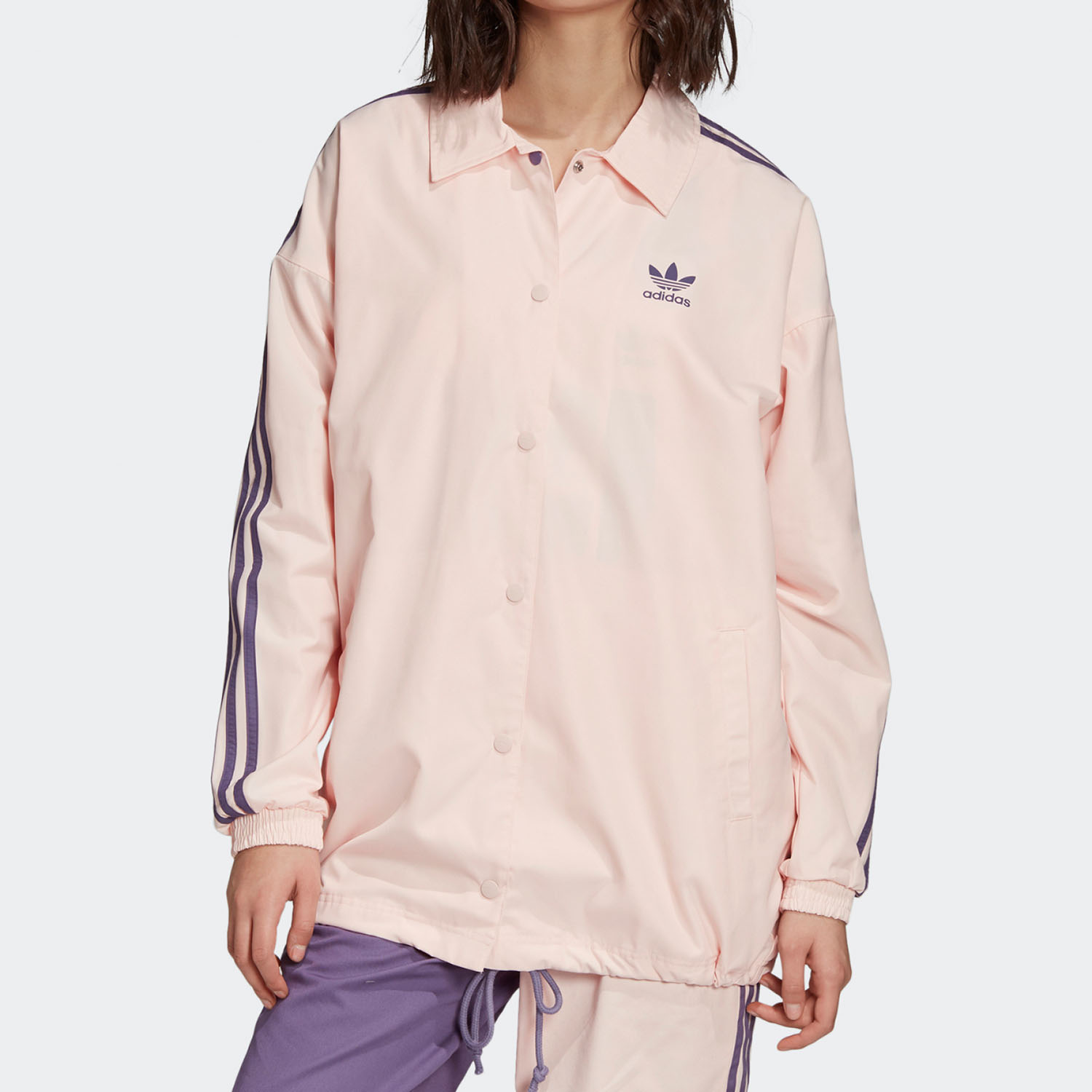 阿迪达斯女士运动外套