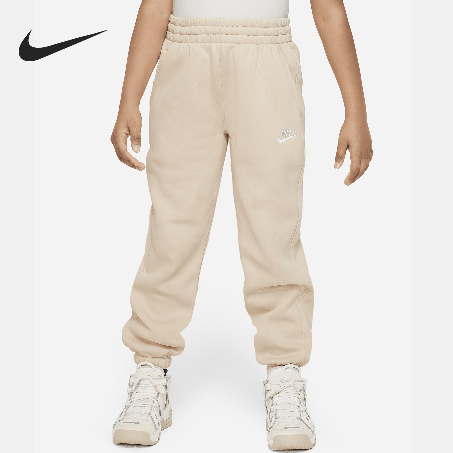 Nike/耐克正品新款儿童时尚运动休闲松紧针织长裤FD2933