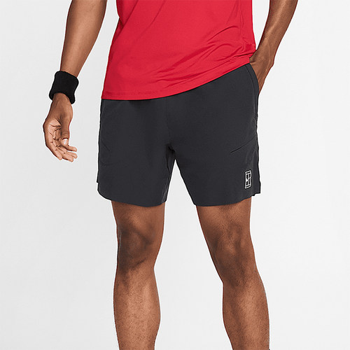 Nike/耐克正品2025男士训练运动透气松紧腰网球短裤FZ6913-010