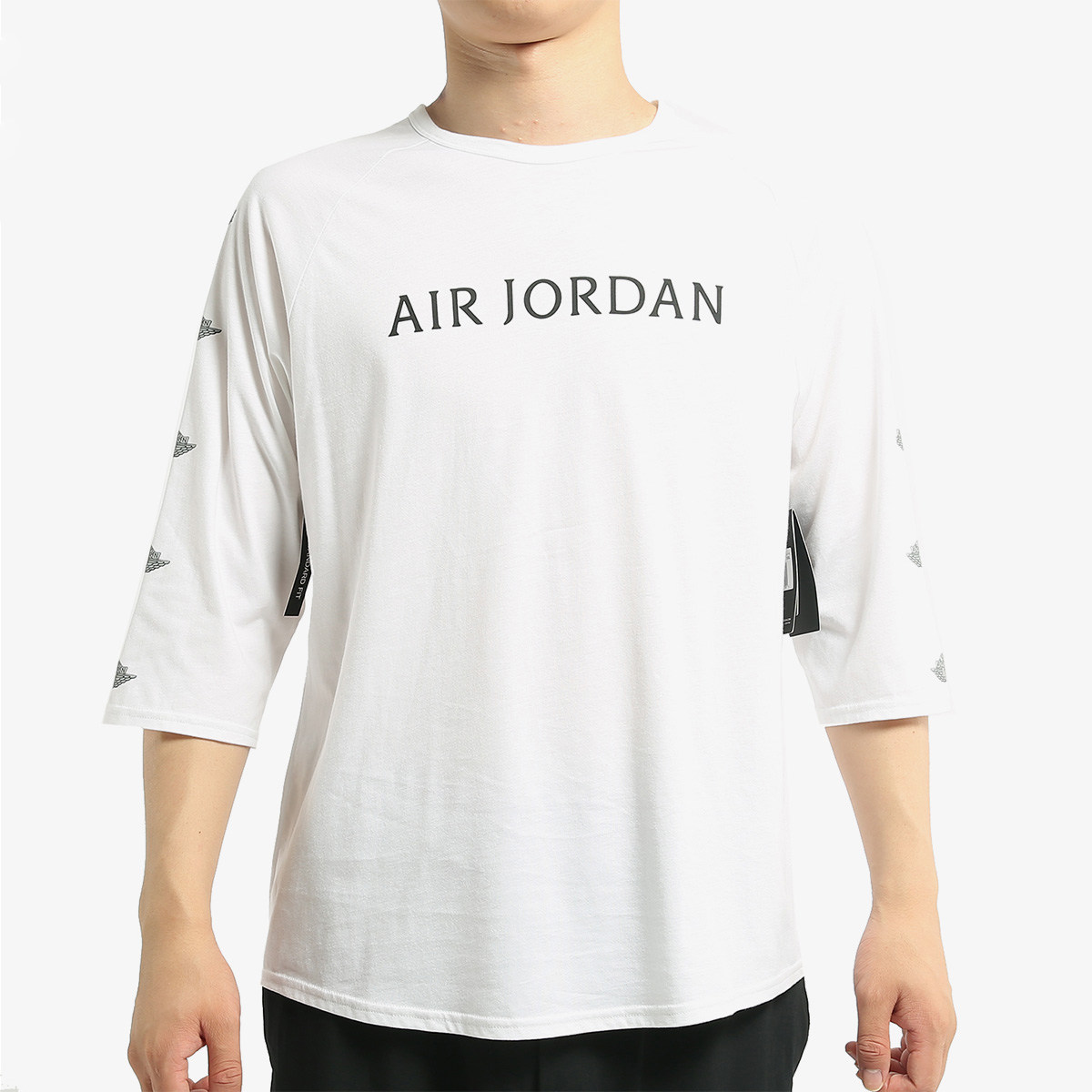 Nike/耐克正品男装新款休闲运动透气圆领七分袖T恤 AA1912-010