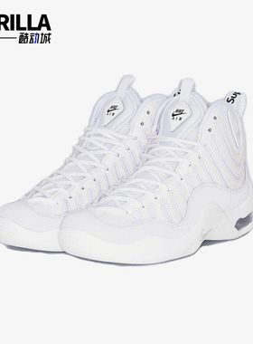 Nike/耐克正品Air Bakin男士耐磨高帮气垫运动篮球鞋DX3292-100