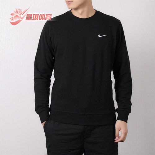 Nike/耐克正品圆领针织休闲运动套头衫新款经典男卫衣AA3178-010