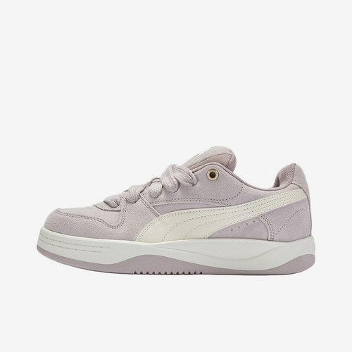 Puma/彪马正品ParkLunaSD新款女浅紫米白色经典复古板鞋402510-11