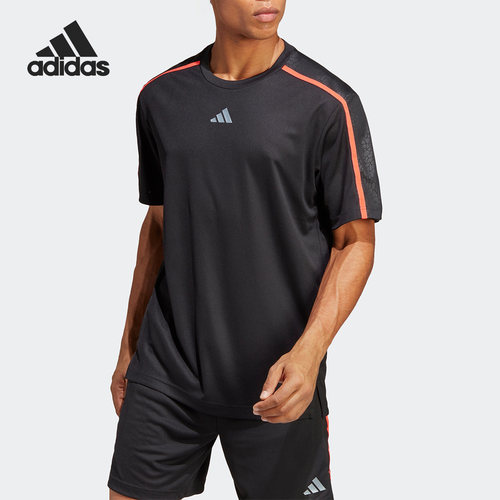 Adidas/阿迪达斯男子健身短袖