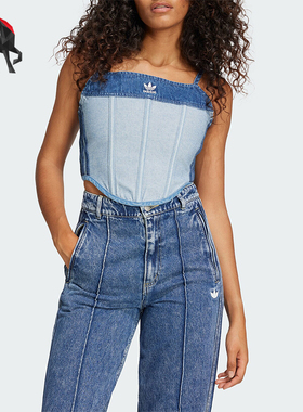 Adidas/阿迪达斯正品三叶草女士潮流两面穿休闲背心IW5671