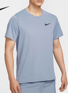 Nike/耐克官方正品2025夏季款男士运动跑步训练短袖CZ1182-493