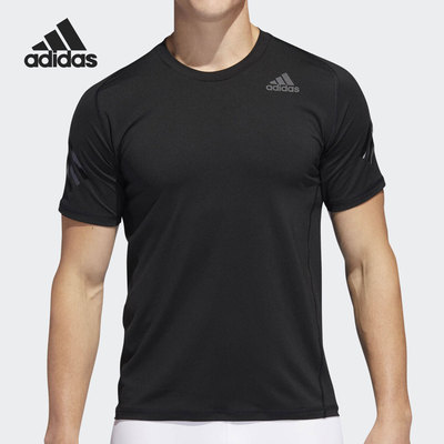 Adidas/阿迪达斯正品男子吸汗训练运动透气短袖T恤 DZ8427