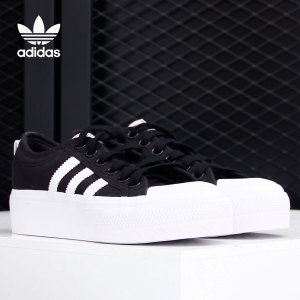Adidas/阿迪达斯正品 三叶草 NIZZA PLATFORM W女子运动鞋 FV5321