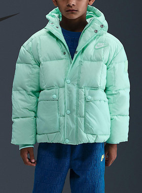 Nike/耐克正品Premium 小童简约时尚大口袋羽绒服IQ9995-353