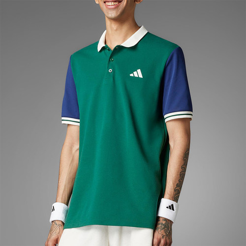 Adidas/阿迪达斯正品Tennis Heritage男士经典网球POLO衫JC6745