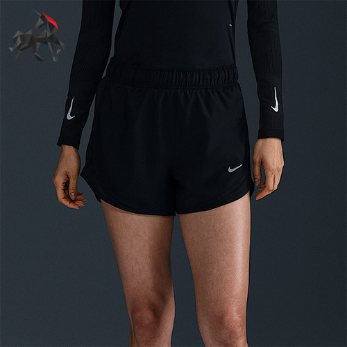 Nike/耐克正品Dri-FIT 女士中腰跑步运动透气训练短裤HM6097-011